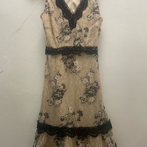 Francesca’s Women’s Teens gorgeous lacey dress with beautiful accents Size XXS